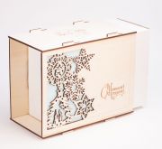 посылка от деда мороза, деревянная посылка, новогодняя посылка, новогодняя упаковка 2018, купить новогоднюю упаковку, упаковка для новогодних подарков купить, новогодняя упаковка оптом, упаковка для новогодних подарков 2018, деревянная упаковка Новогодняя деревянная упаковка 2018 Производство РБ