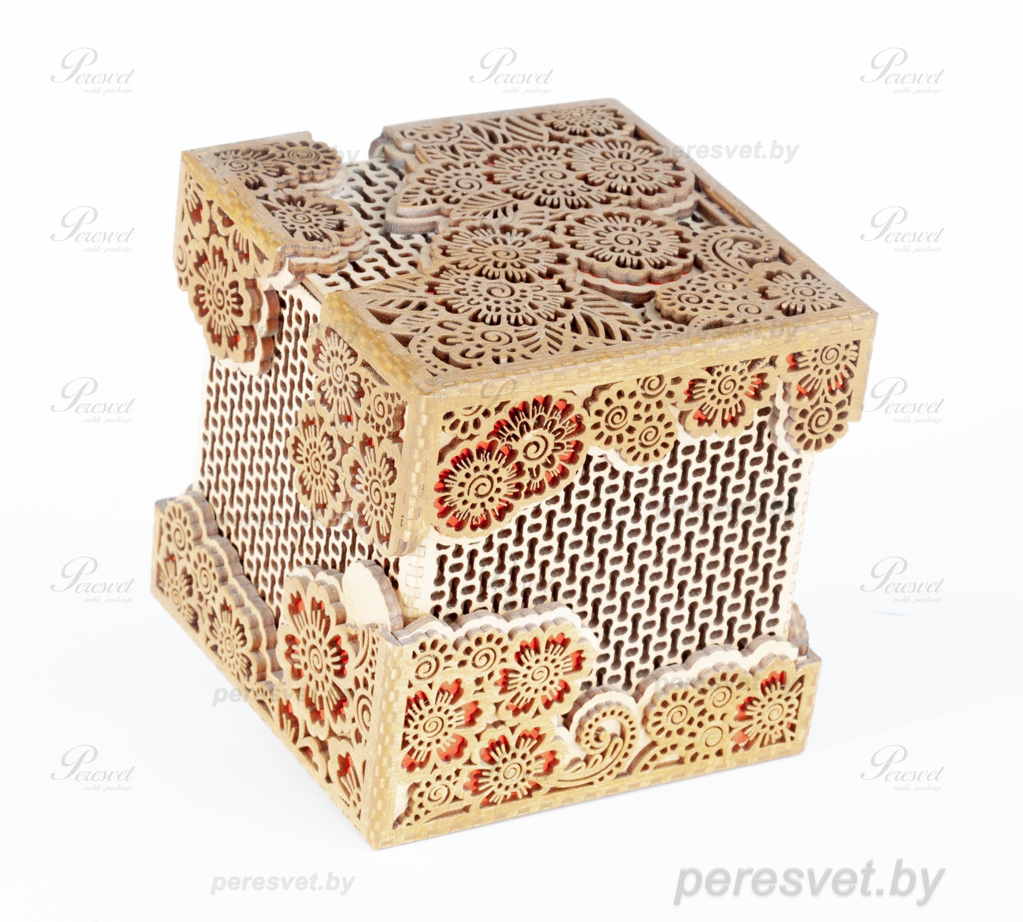 Деревянная авторская подарочная коробка Деревянная авторская подарочная коробка на peresvet.by