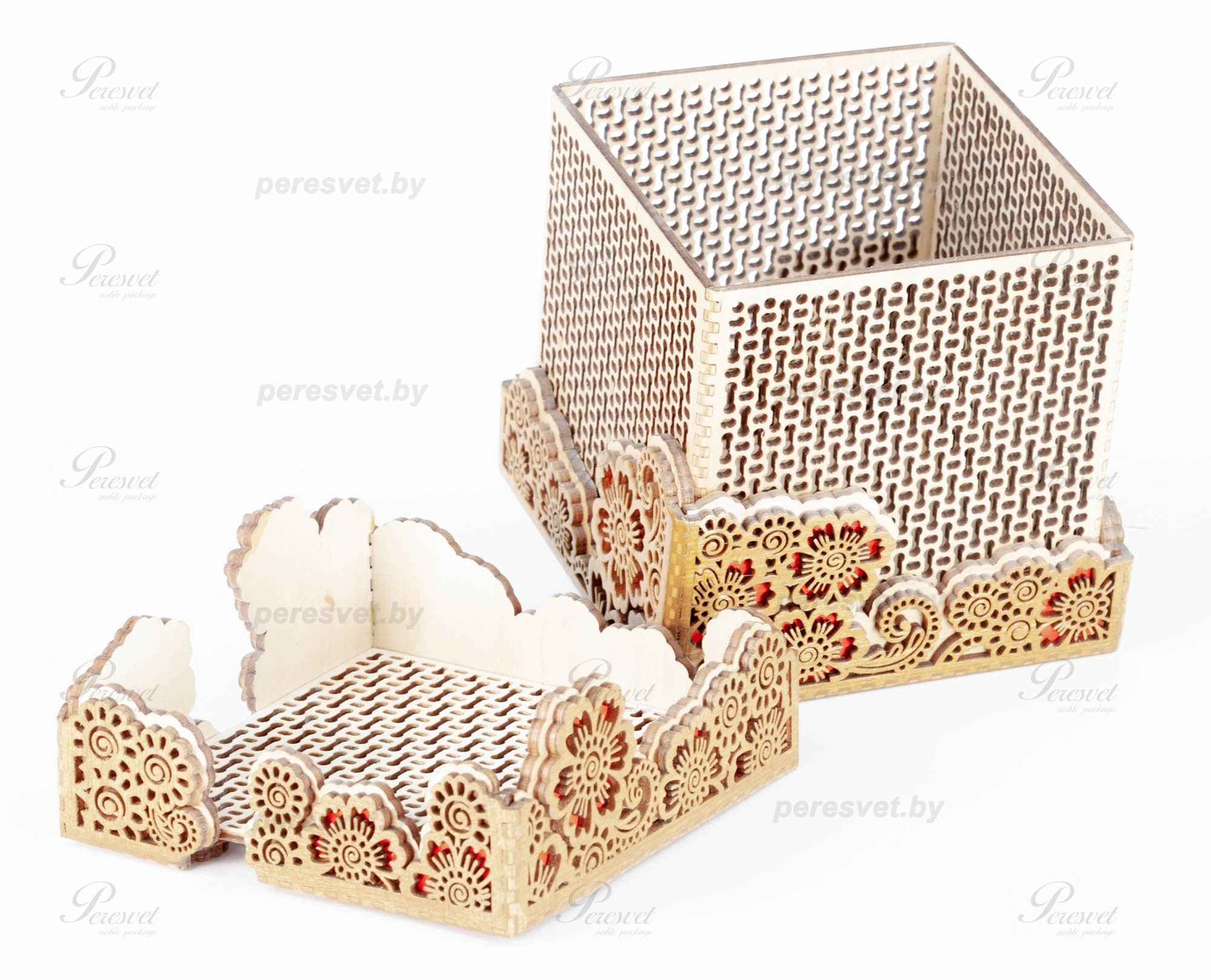 Деревянная авторская подарочная коробка Деревянная авторская подарочная коробка на peresvet.by