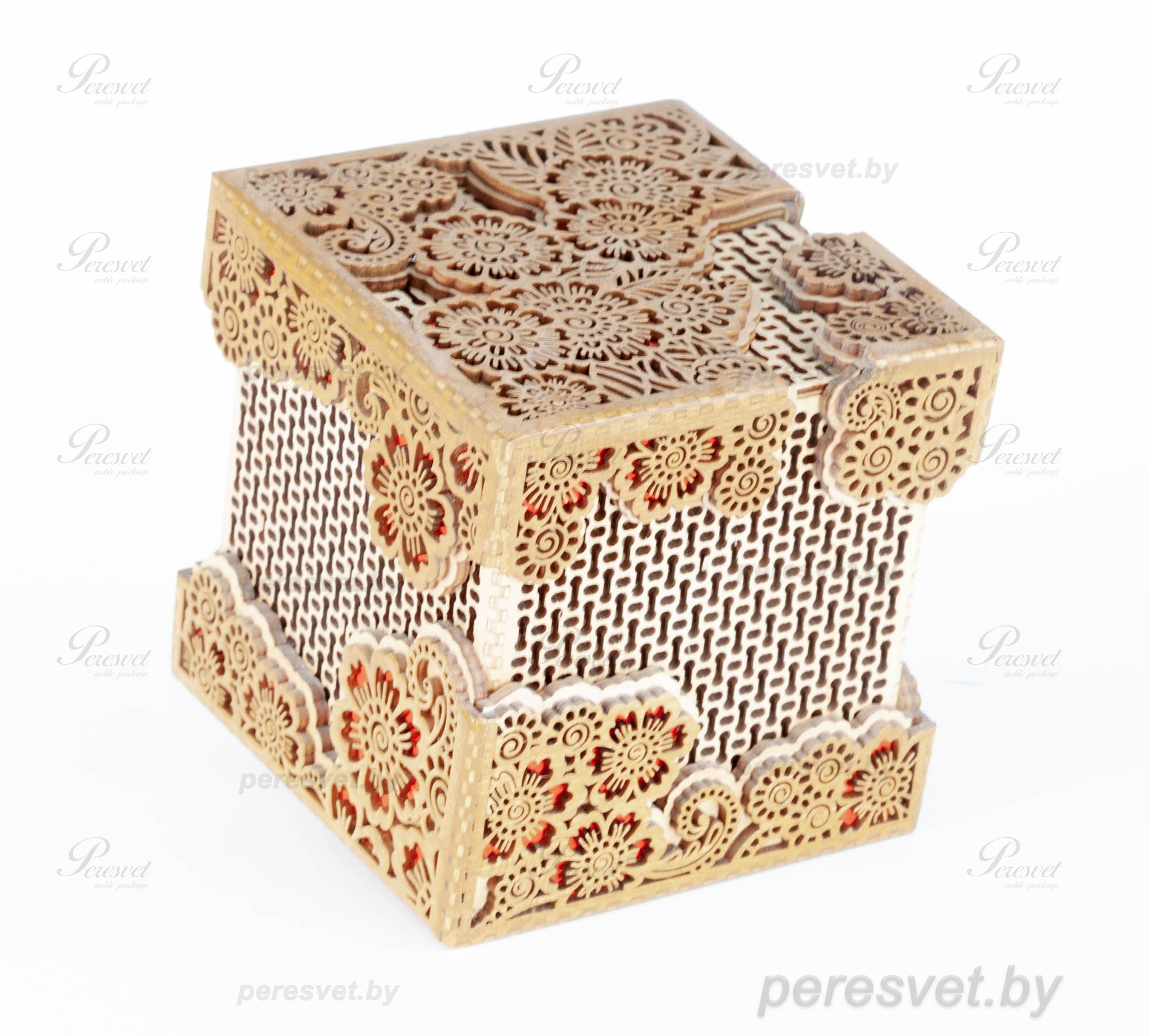 Деревянная авторская подарочная коробка Деревянная авторская подарочная коробка на peresvet.by