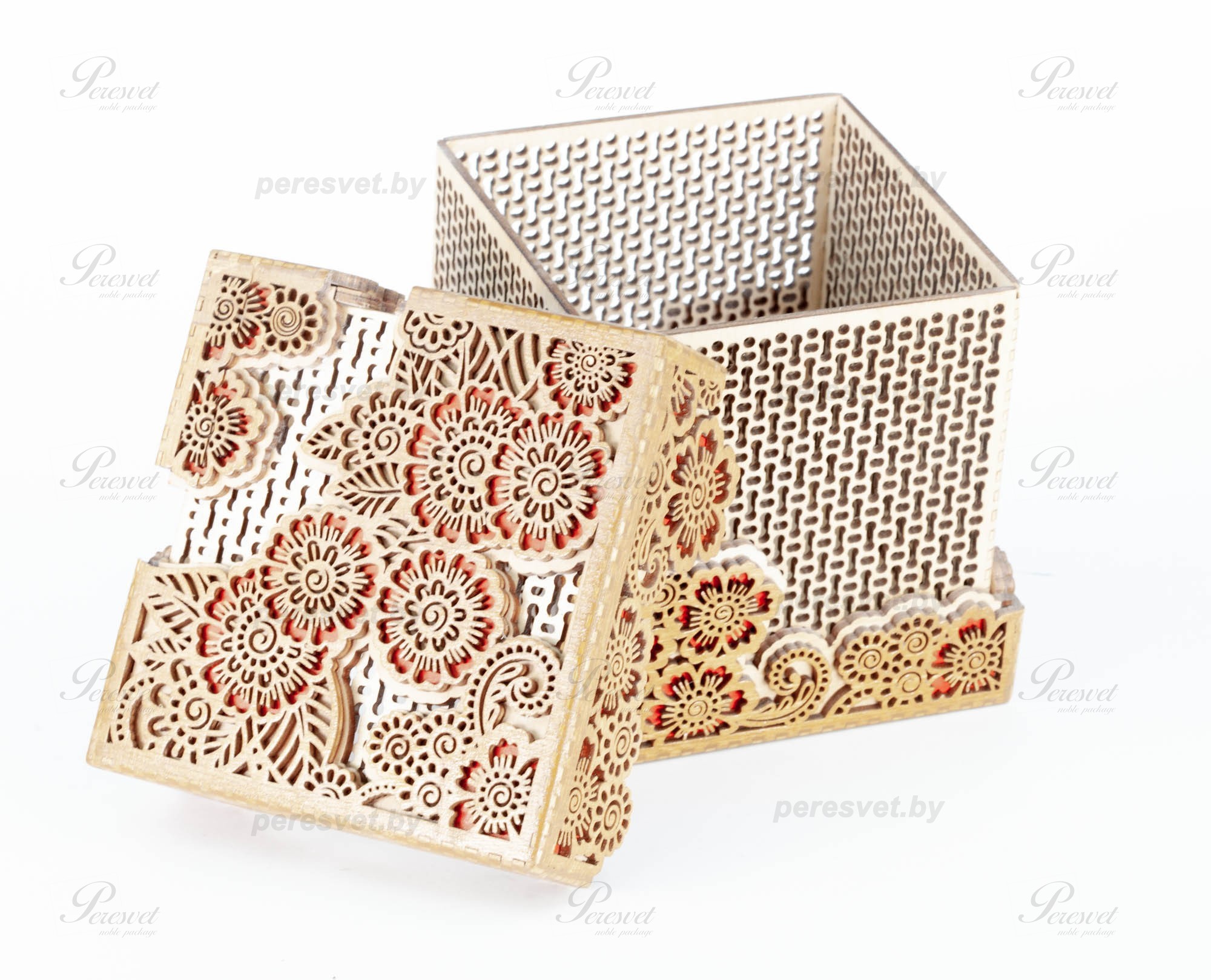 Деревянная авторская подарочная коробка Деревянная авторская подарочная коробка на peresvet.by