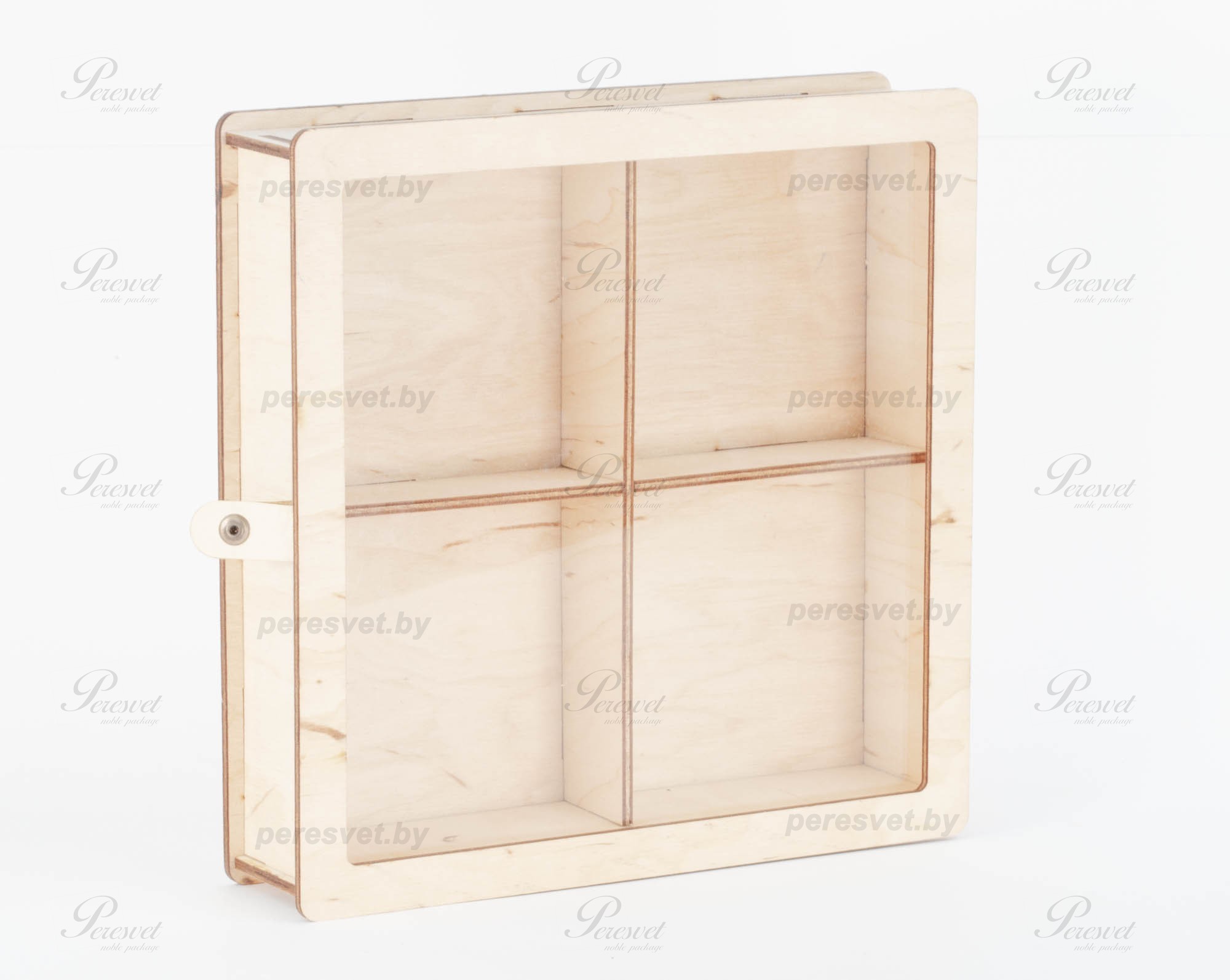 новогодняя упаковка, корпоративная упаковку, упаковка для новогодних подарков купить, новогодняя упаковка оптом, упаковка для новогодних подарков футляр, деревянная упаковка, упаковка для конфет, упаковка коробки конфет, коробка под сладости Деревянная упаковка с отделениями под корпоративный подарок на peresvet.by