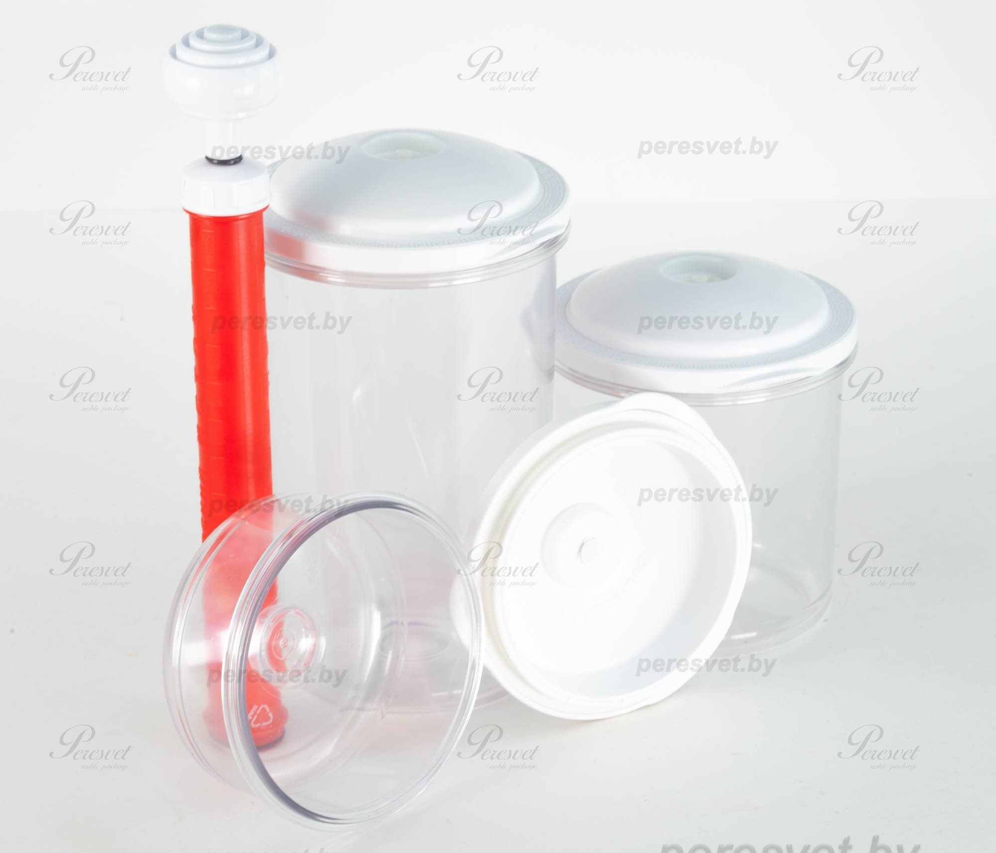 крышка, купить крышку, вакуумные крышки, пластиковые крышки, вакуумные крышки для банок, купить вакуумные крышки, закатки, консервация, консервация овощей, набор контейнеров, вакс Набор контейнеров ВАКС с насосом КВХН-96-3 на perevet.by