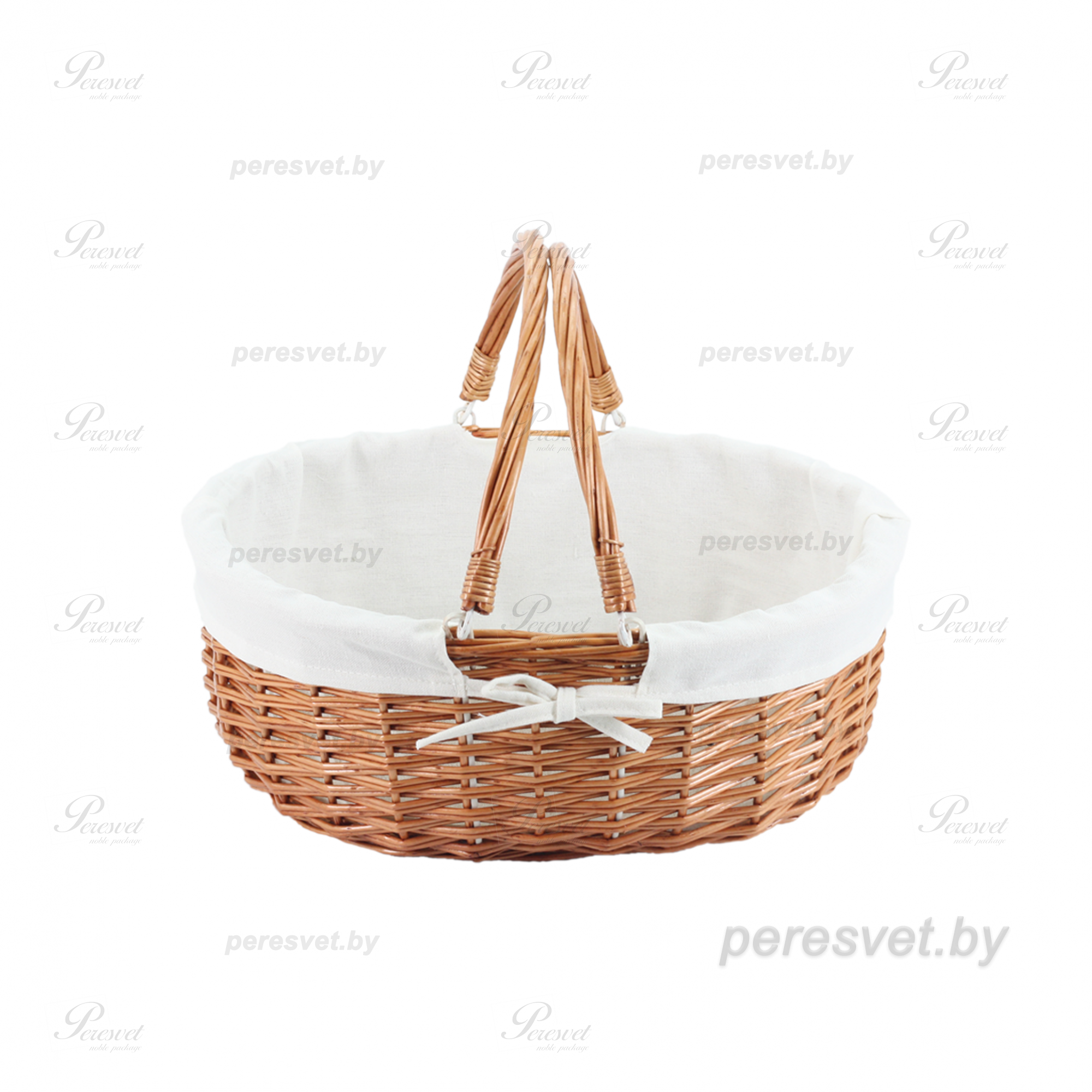 пасхальная корзина, корзины из лозы, плетение корзин из лозы, корзина из лозы купить, плетеные корзины из лозы купить, лоза кошики, корзина для пикника, корзина для грибов, корзина грибника Корзина из лозы Хозяюшка. Большая на peresvet.by