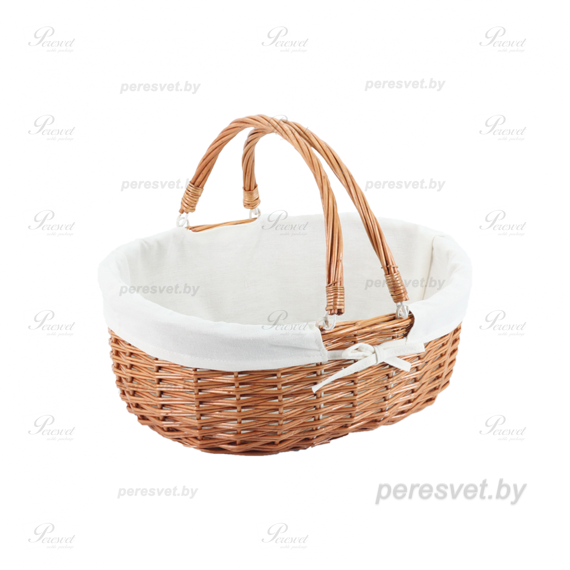 пасхальная корзина, корзины из лозы, плетение корзин из лозы, корзина из лозы купить, плетеные корзины из лозы купить, лоза кошики, корзина для пикника, корзина для грибов, корзина грибника Корзина из лозы Хозяюшка. Маленькая на peresvet.by