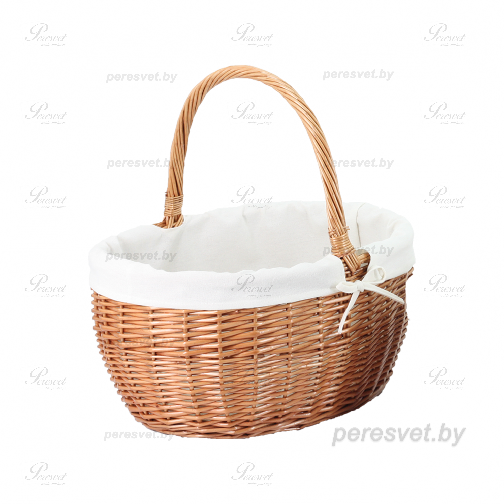 пасхальная корзина, корзины из лозы, плетение корзин из лозы, корзина из лозы купить, плетеные корзины из лозы купить, лоза кошики, корзина для пикника, корзина для грибов, корзина грибника Корзина из лозы Дружеский подарок. Средняя на peresvet.by