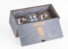 Мужской набор Premium Whiski с бокалами и камнями для виски на peresvet.by